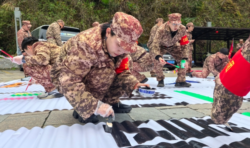 正清風(fēng)旅行社承辦2025年羅斯夫營(yíng)銷鐵軍井岡山春季集訓(xùn)會(huì)議手繪班旗